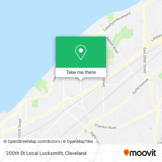 200th St Local Locksmith map