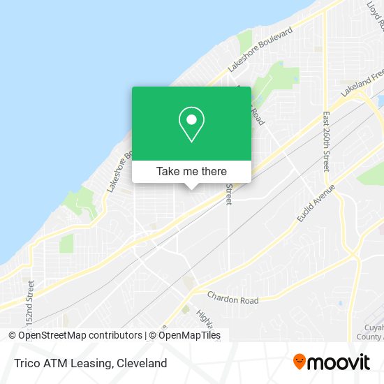 Mapa de Trico ATM Leasing