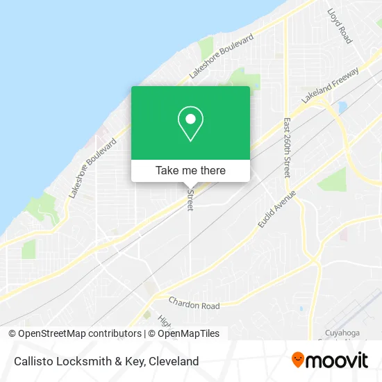 Callisto Locksmith & Key map