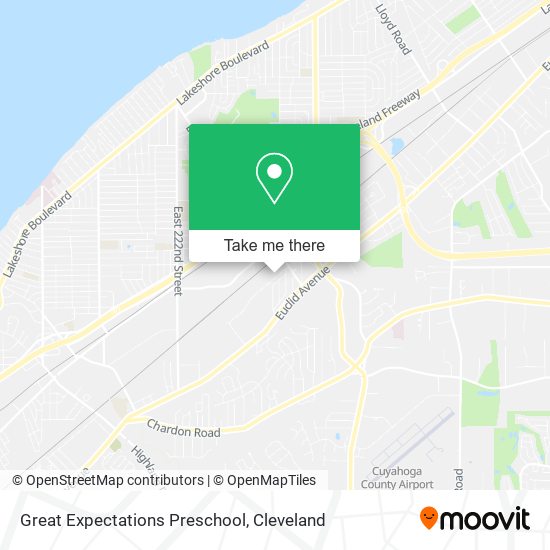 Mapa de Great Expectations Preschool