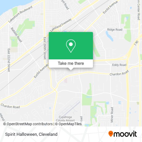 Spirit Halloween map