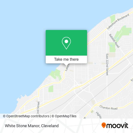 White Stone Manor map