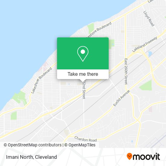 Mapa de Imani North