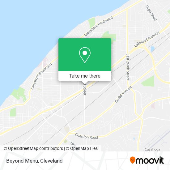 Mapa de Beyond Menu
