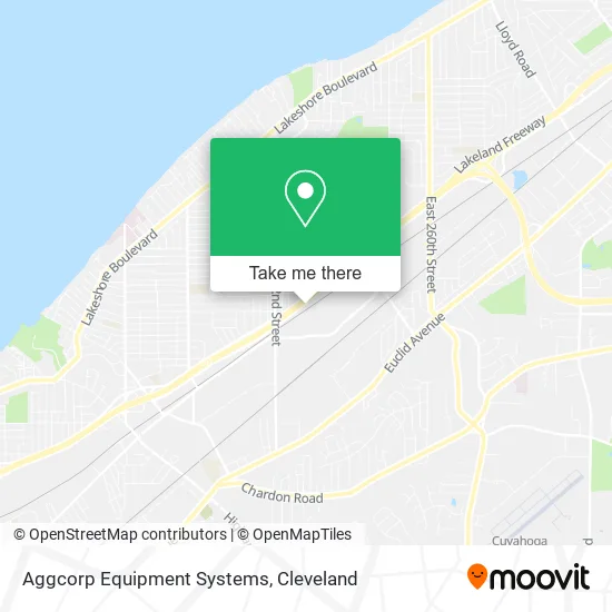 Aggcorp Equipment Systems map