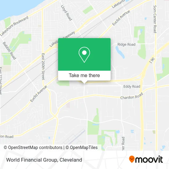 World Financial Group map
