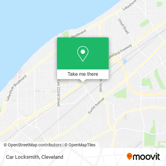 Car Locksmith map