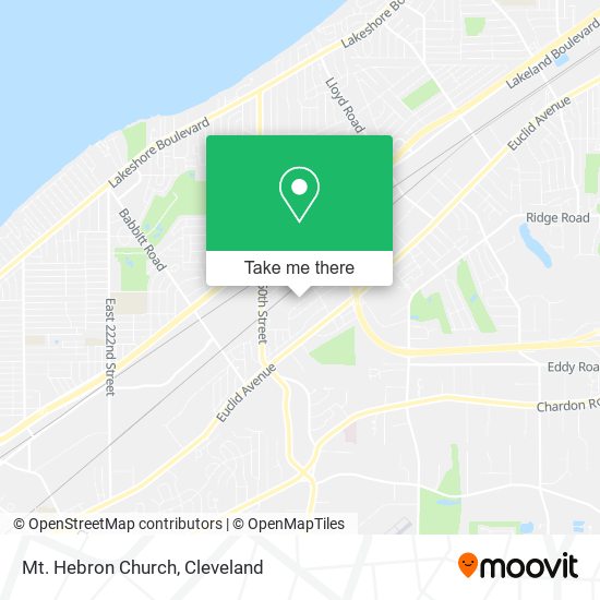 Mapa de Mt. Hebron Church