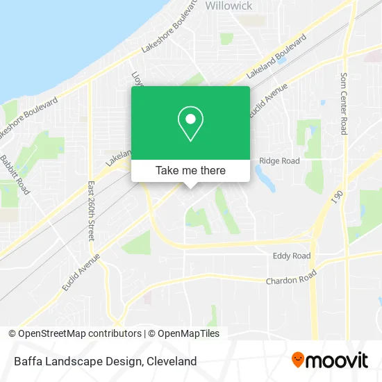 Baffa Landscape Design map