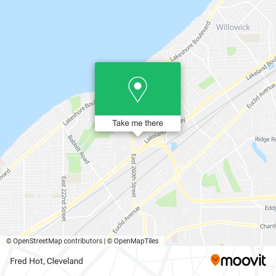 Fred Hot map