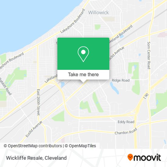 Wickliffe Resale map