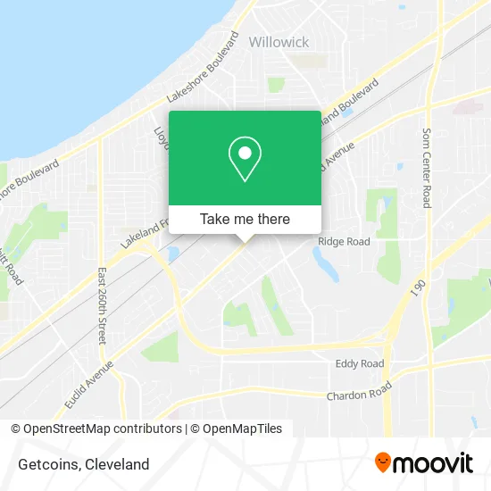 Getcoins map