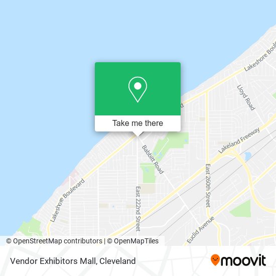 Vendor Exhibitors Mall map
