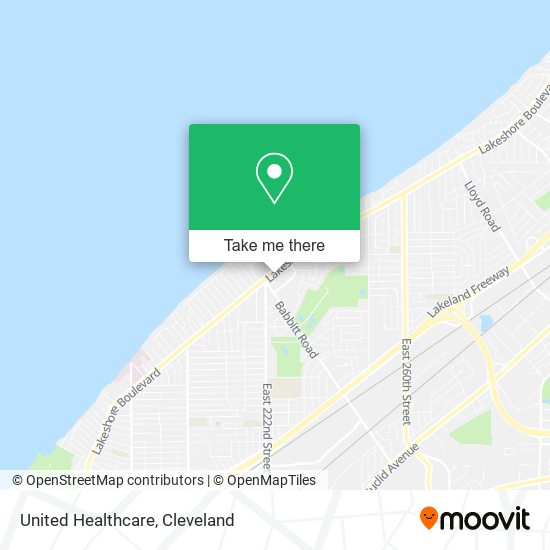 United Healthcare map