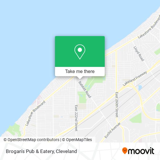 Brogan's Pub & Eatery map