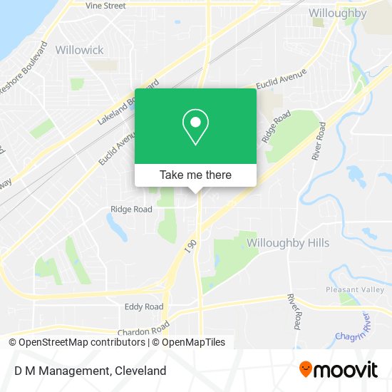 Mapa de D M Management