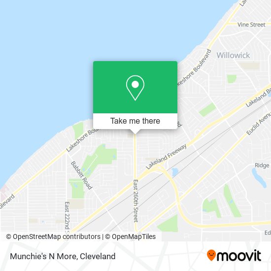 Mapa de Munchie's N More