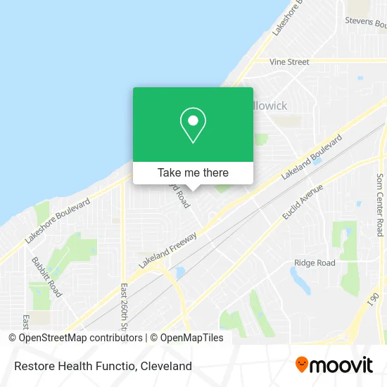 Restore Health Functio map