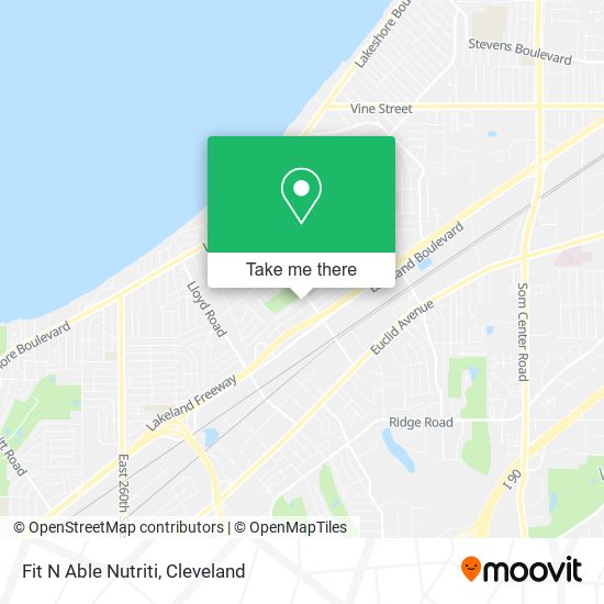 Fit N Able Nutriti map
