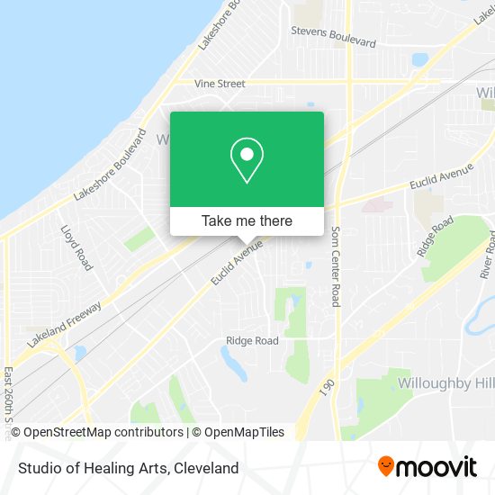 Mapa de Studio of Healing Arts