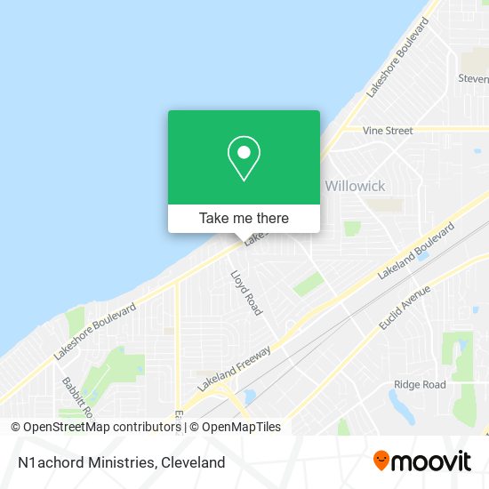 Mapa de N1achord Ministries