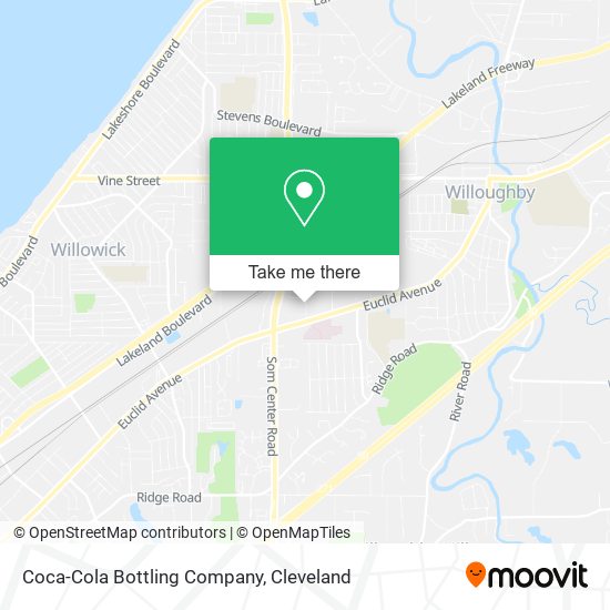 Mapa de Coca-Cola Bottling Company