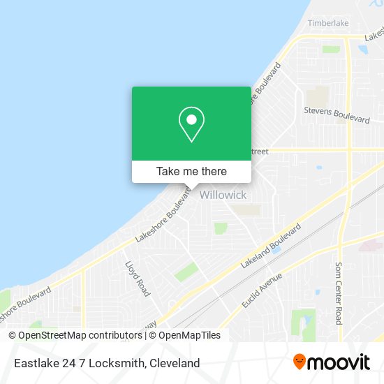 Eastlake 24 7 Locksmith map