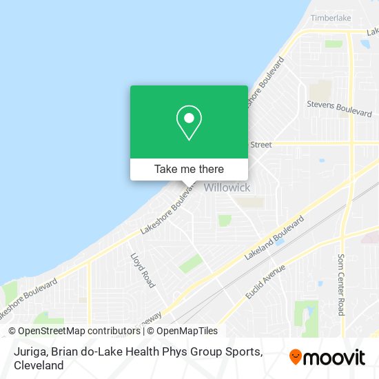 Mapa de Juriga, Brian do-Lake Health Phys Group Sports