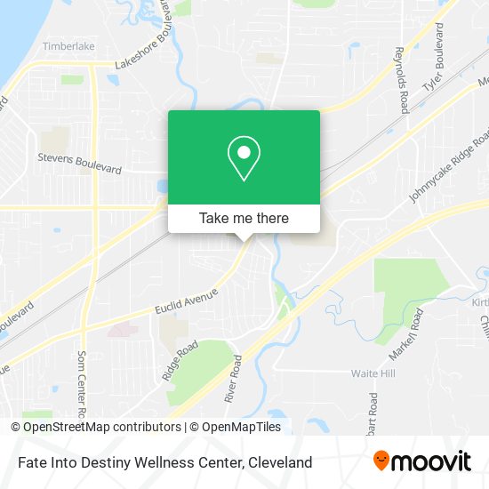 Mapa de Fate Into Destiny Wellness Center