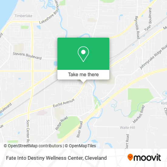 Fate Into Destiny Wellness Center map