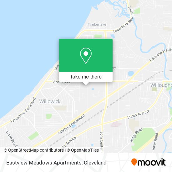 Eastview Meadows Apartments map