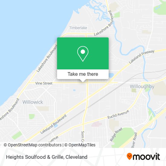 Heights Soulfood & Grille map