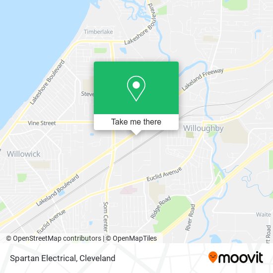 Spartan Electrical map