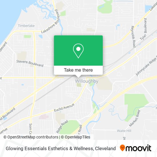 Mapa de Glowing Essentials Esthetics & Wellness
