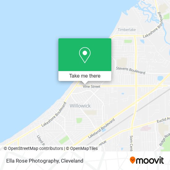 Ella Rose Photography map