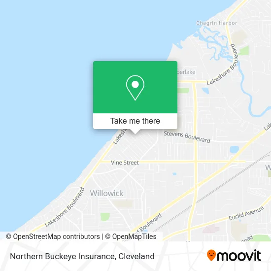Northern Buckeye Insurance map