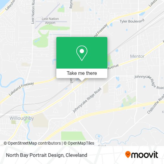 Mapa de North Bay Portrait Design