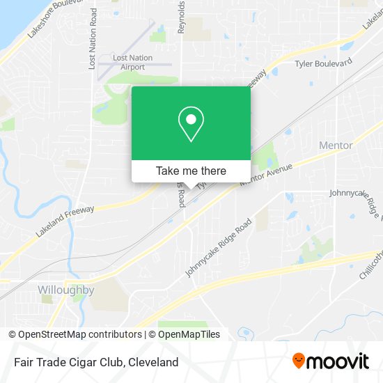 Fair Trade Cigar Club map