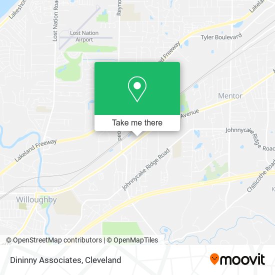 Mapa de Dininny Associates