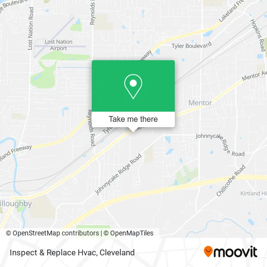 Inspect & Replace Hvac map