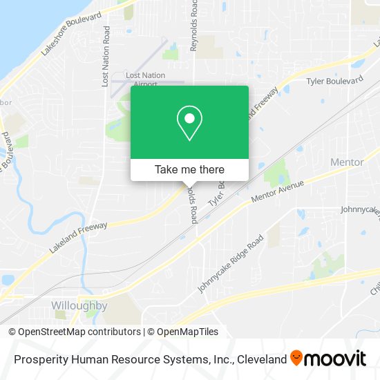 Mapa de Prosperity Human Resource Systems, Inc.