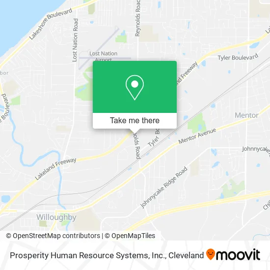 Mapa de Prosperity Human Resource Systems, Inc.