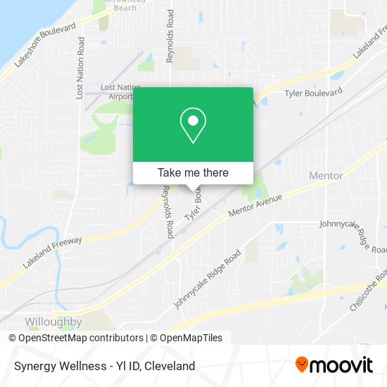 Synergy Wellness - Yl ID map