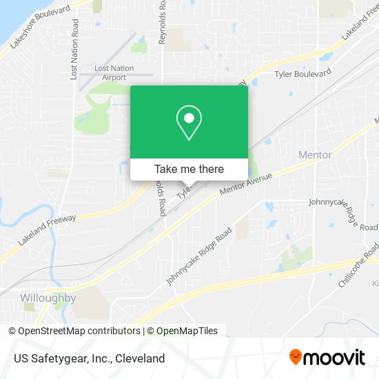 US Safetygear, Inc. map