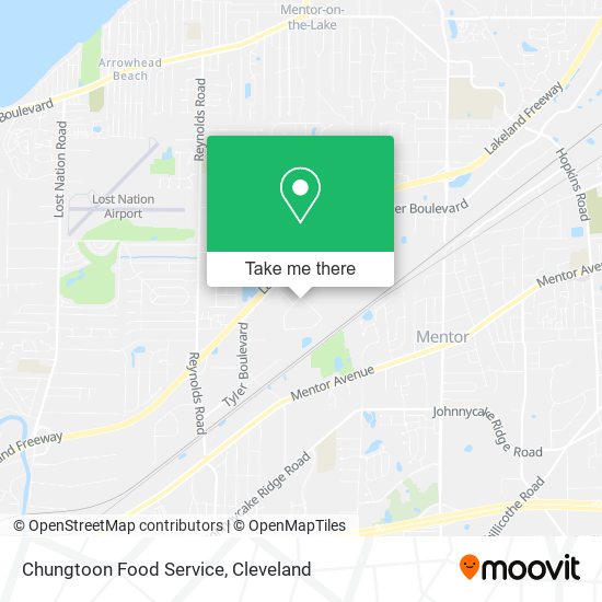 Chungtoon Food Service map