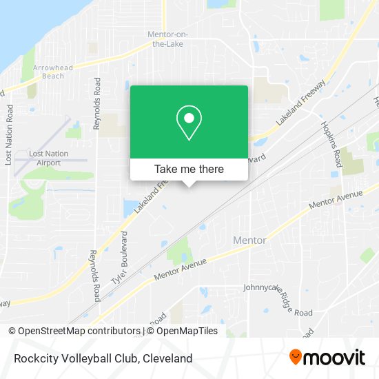 Rockcity Volleyball Club map