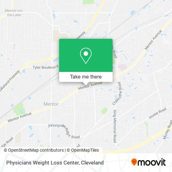 Mapa de Physicians Weight Loss Center