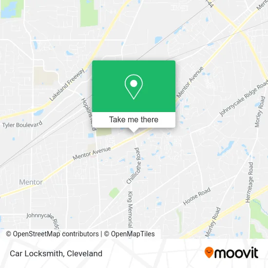 Car Locksmith map