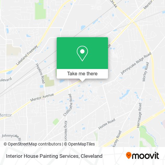 Interior House Painting Services map