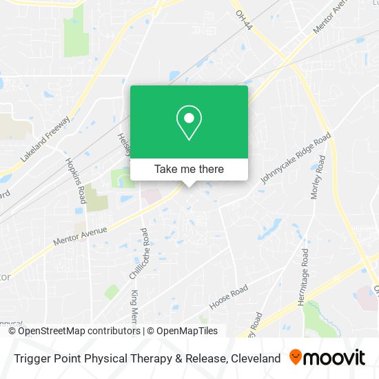Trigger Point Physical Therapy & Release map
